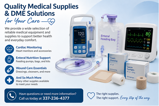 Medical Supplies and DME Products
